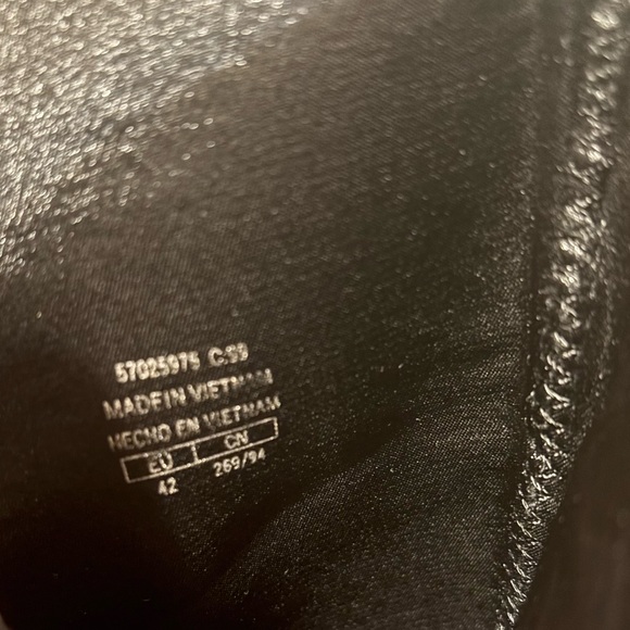 Mango COCO LEATHER-EFFECT HEELED
ANKLE BOOTS, Size 11, Black - Picture 9 of 9